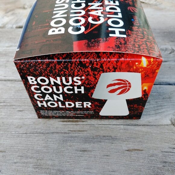 FUN Coors Light Couch Can Holder Plastic BNIP Toronto Raptors NBA - Picture 5 of 6